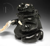 VINTAGE 10" Drum Dancer by Joanie Saittuq *Show Me Your Teeth*