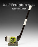 9" Hockey Stick Montreal Canadiens by Tapaunagi Qatsiya *He Shoots, He Scores*