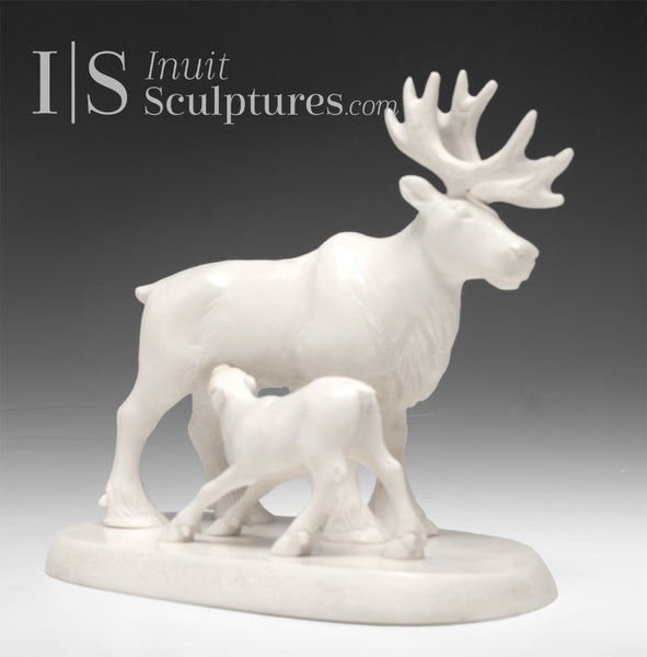 VINTAGE 5" Yup'ik Caribou  PRE-Soviet USSR  2004 *Reindeer Games*