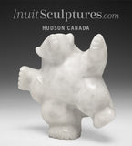 4" 2 Way Dancing Bear by Oqittuq Shaa *Strike a Pose*