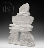 12" Inukshuk by Esau Kripanik *Hug It Out*