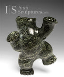 4” Dancing Bear by Markoosie Papigatok *Summer Days*