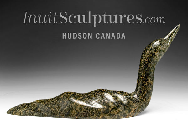 8" SIGNATURE Swan by Ning Ashoona *Earth Day*