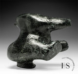 10” SIGNATURE Arched Back Dancing Bear by Nuna Parr *Black Opal* WITHIN REACH$$