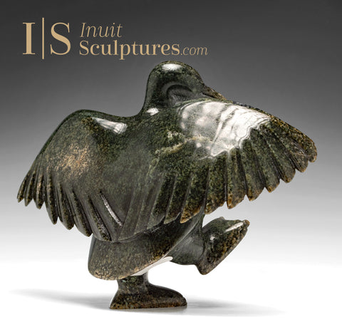 8" SIGNATURE Dancing Goose by Pudlalik Shaa *Churchill*