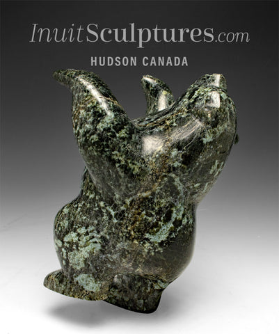 8" Dancing Bear by Qavavau Ashoona *Bridge to Brooklyn*