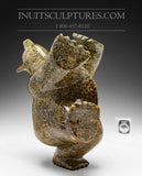 10" Dancing White Bear by Killiktee Killiktee