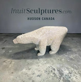 BIG HEARTED  34" Walking Bear by Moe Kolola *Salt & Pepper*