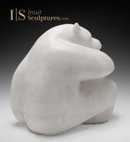 RESERVED** VINTAGE 16" Hugging Polar Bear by Bill Nasogaluak  *Ursus*