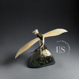 RESERVED** 9” Crane Bird by Derrald Taylor