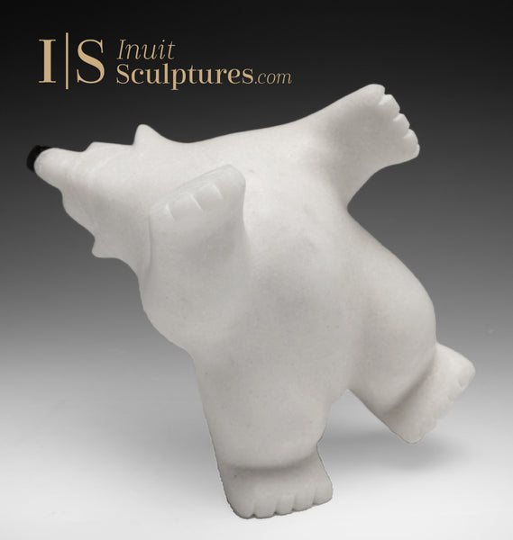 8"  Dancing Bear by David Shaa *Leaning Tower of Pisa*