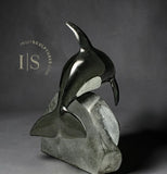 10" SIGNATURE Orca Whale by Derrald Taylor *Jumping the Hurdle*