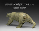 VINTAGE 4" Walking Bear by Henry Evaluardjuk *Tender Touch*