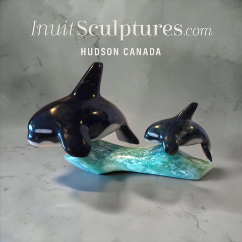 8” SIGNATURE Orcas by Johnnysa Mathewsie *Poised* (Copy)
