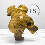 20" Dancing Bear by Nuyalia Tunnillie *Float Like a Butterfly, Sting Like a Bee*