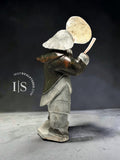 18" SIGNATURE Drum Dancer by Jaco Ishulutak *Safely Home* (Copy)