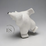 8"  Dancing Bear by David Shaa *Leaning Tower of Pisa*