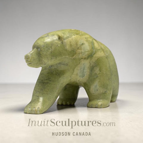 11" Walking Bear by Moe Kolola *On High Alert*