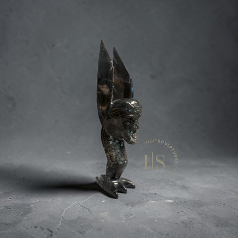 BIG HEARTED 12" Bird Transformation by Ning Ashoona *Icarus*