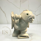 RESERVED** CURATOR'S CHOICE  12" SIGNATURE Dancing Goose by Toonoo Sharky *Meandering*