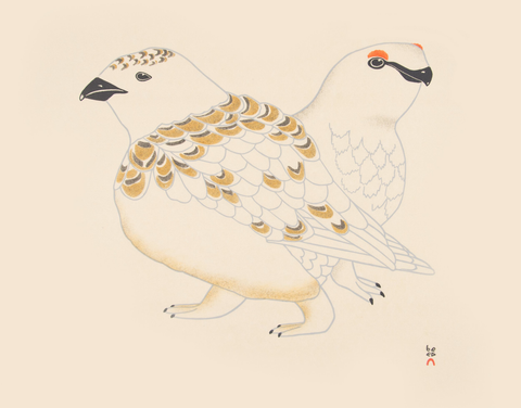 2019 Speciial Release, Rock Ptarmigan, 1997 by KANANGINAK POOTOOGOOK