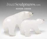 7" Polar Bear & Cub by Peter K. *Polar Puffs*