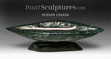 BIG HEARTED 12” Qulliq (Seal Oil Stove) by Tapaunagi Qatsiya *Light Up My Life*