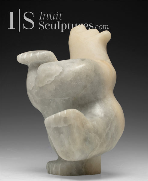 8” Dancing Bear by Samayualie Akesuk *Ice Cream Sundae*