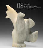 8” Dancing Bear by Samayualie Akesuk *Ice Cream Sundae*