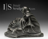 VINTAGE 7" Hunter & Seal by Samwillie Niviaxie **Thanksgiving*