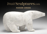 20" Walking Polar Bear by Peter Aningmiuq *Iceman*