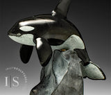 10" SIGNATURE Orca Whale by Derrald Taylor *Jumping the Hurdle*