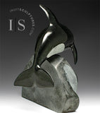 10" SIGNATURE Orca Whale by Derrald Taylor *Jumping the Hurdle*