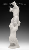 13" Two Balancing Bears by Esau Kripanik *Ouch, My Fur*