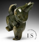 BIG HEARTED 12" Dancing Bear by Isaaci Petaulassie *Fly Ball*