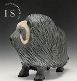 8" SIGNATURE  Muskox by Lucassie Ikkidluak*Olympic Victory*  WITHIN REACH$$