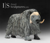 8" SIGNATURE  Muskox by Lucassie Ikkidluak*Olympic Victory*  WITHIN REACH$$