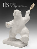 7" Drum Dancing Bear by Lucassie Nakoolak *Fifteen Luv*