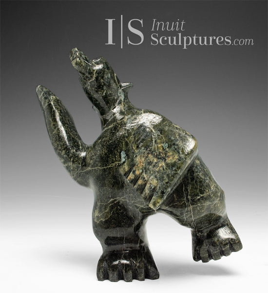 5" Dancing Bear by Moe Pootoogook *Stop To Paws*