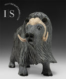 8" SIGNATURE  Muskox by Lucassie Ikkidluak*Olympic Victory*  WITHIN REACH$$