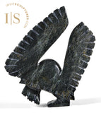 13" SIGNATURE Owl by Palaya Qiatsuq *Blackout*