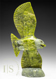 8" SIGNATURE Eagle with Fish by Pits Qimirpik *FIFA II* EXHIBITION PIECE AUG 14