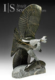 11" Eagle with Fish by Pits Qimirpik *Wag the Tail* LAST EAGLE