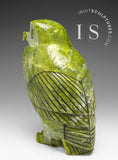 8" SIGNATURE Owl by the Late Pits Qimirpik *Irish Eyes*