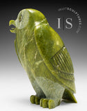 8" SIGNATURE Owl by the Late Pits Qimirpik *Shining Light* LAST 8" OWL