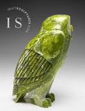 8" SIGNATURE Owl by the Late Pits Qimirpik *Irish Eyes*