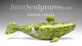 7" Dancing Beluga Whale by Pits Qimirpik *Sammy* EXHIBITION PIECE AUG 14
