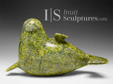 6" Basking Seal by the late Suati Qimirpik *On Balance* EXHIBITION PIECE AUG 14