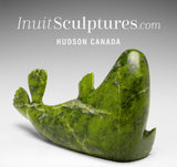 5" Relaxing Seal by the late Suati Qimirpik *Toasty* EXHIBITION PIECE AUG 14
