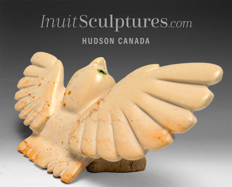 6" Owl by Toonoo Sharky *Christmas Owl*